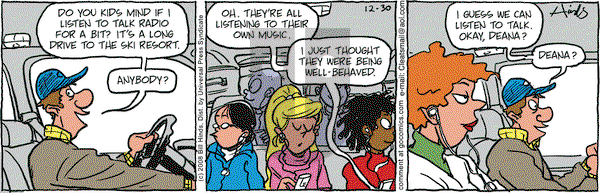 Cleats on Tuesday December 30, 2008 Comic Strip