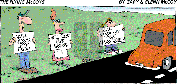 The Flying McCoys on Sunday December 28, 2008 Comic Strip