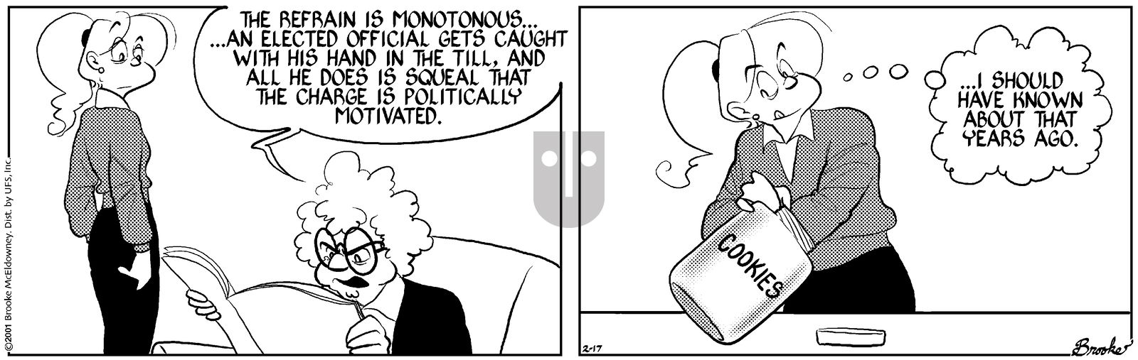 9 Chickweed Lane - Saturday February 17, 2001 Comic Strip