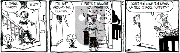 The Buckets on Monday August 28, 2006 Comic Strip