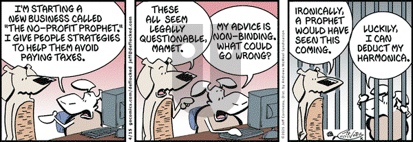 DeFlocked on Tuesday April 15, 2025 Comic Strip