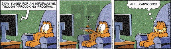 Garfield on Thursday May 15, 2025 Comic Strip