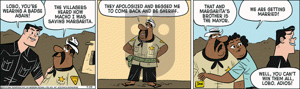Rip Haywire on Saturday July 29, 2017 Comic Strip