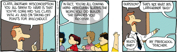 The Buckets on Tuesday February 5, 2013 Comic Strip
