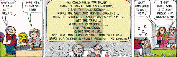 Cathy Classics on Wednesday November 22, 2000 Comic Strip