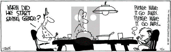 The Buckets on Wednesday December 10, 1997 Comic Strip