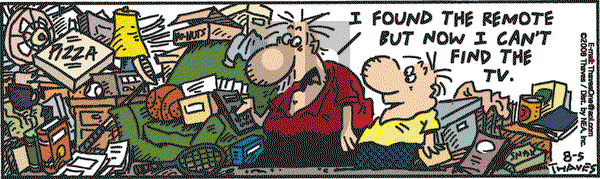 Frank and Ernest on Tuesday August 5, 2008 Comic Strip