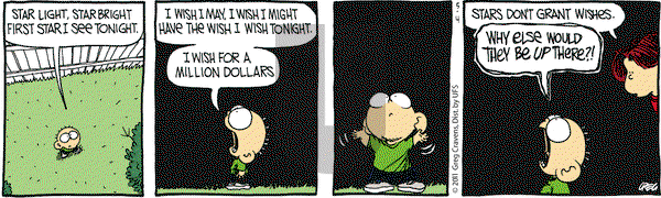 The Buckets on Wednesday May 4, 2011 Comic Strip