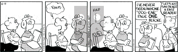 Drabble on Thursday June 5, 2008 Comic Strip