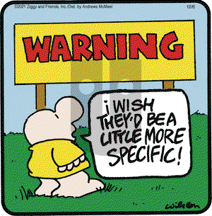 Ziggy - Monday December 6, 2021 Comic Strip