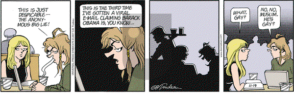 Doonesbury on Monday November 19, 2007 Comic Strip