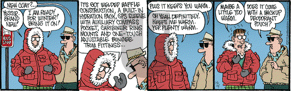 Monty on Monday December 7, 2015 Comic Strip