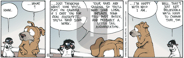 Get Fuzzy on Thursday August 6, 2009 Comic Strip