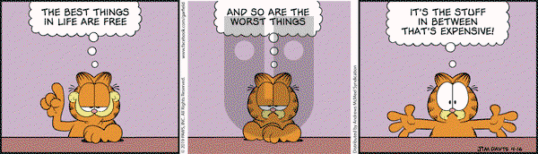 Garfield on Tuesday April 16, 2019 Comic Strip