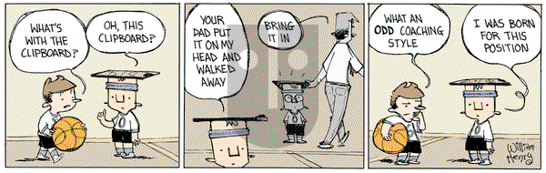 Wallace the Brave on Monday January 23, 2017 Comic Strip