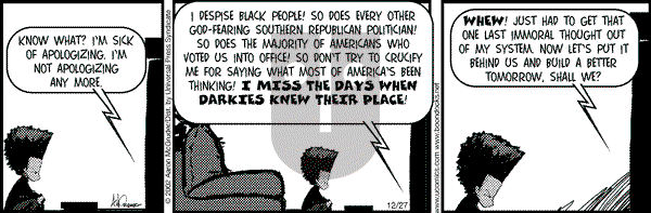 The Boondocks on Friday July 30, 2010 Comic Strip
