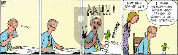 Lucky Cow on Wednesday June 20, 2007 Comic Strip