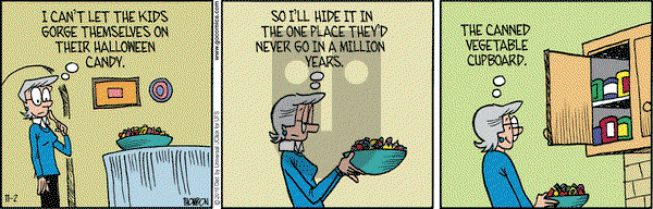 Grand Avenue on Wednesday November 2, 2016 Comic Strip
