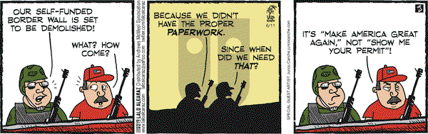 La Cucaracha on Tuesday June 11, 2019 Comic Strip
