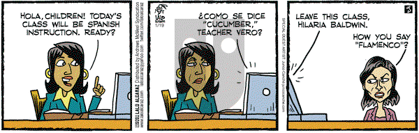 La Cucaracha on Tuesday January 19, 2021 Comic Strip
