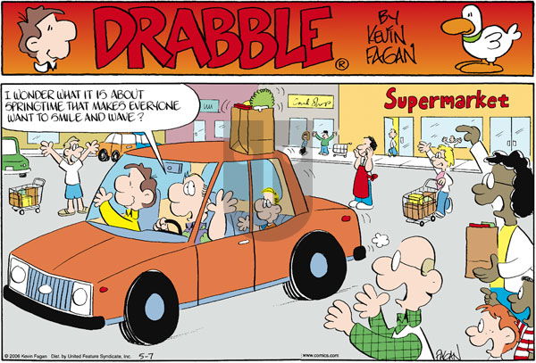 Drabble on Sunday May 7, 2006 Comic Strip