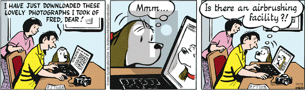 Fred Basset on Thursday October 18, 2018 Comic Strip