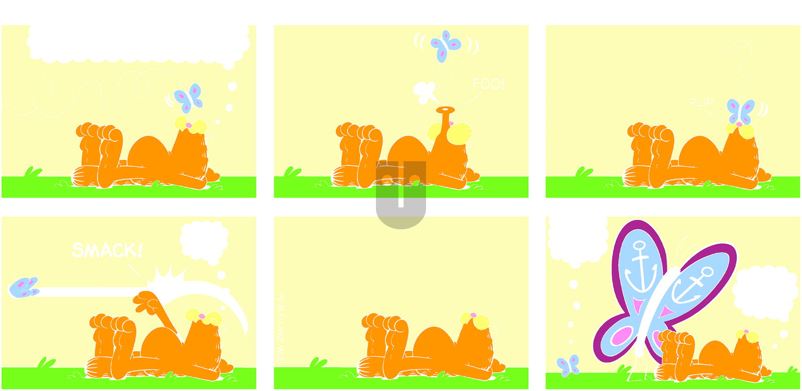 Garfield on Sunday August 31, 2014 Comic Strip