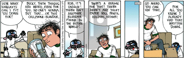 Get Fuzzy on Thursday May 10, 2012 Comic Strip