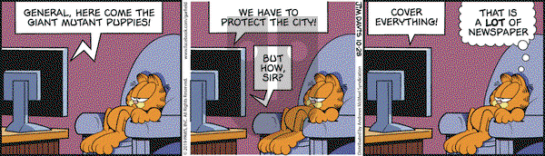 Garfield on Monday October 28, 2019 Comic Strip