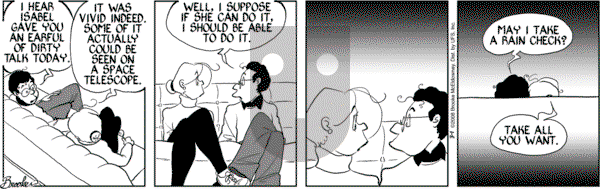 9 Chickweed Lane on Saturday March 1, 2008 Comic Strip