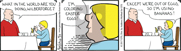 The Born Loser on Saturday April 15, 2017 Comic Strip