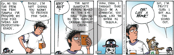 Get Fuzzy on Saturday August 31, 2013 Comic Strip