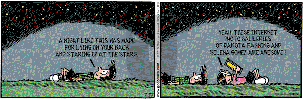 Grand Avenue on Saturday July 27, 2013 Comic Strip