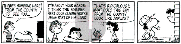 Peanuts on Monday June 18, 1979 Comic Strip