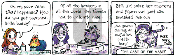 Breaking Cat News on Thursday August 6, 2020 Comic Strip