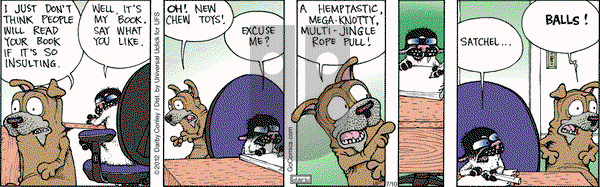 Get Fuzzy on Tuesday July 10, 2012 Comic Strip