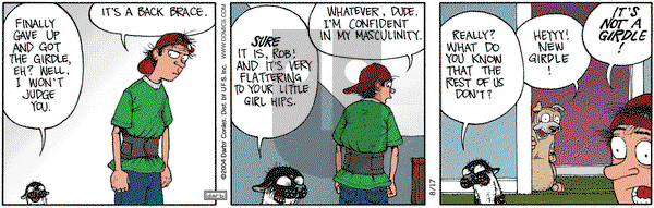 Get Fuzzy on Tuesday August 17, 2004 Comic Strip
