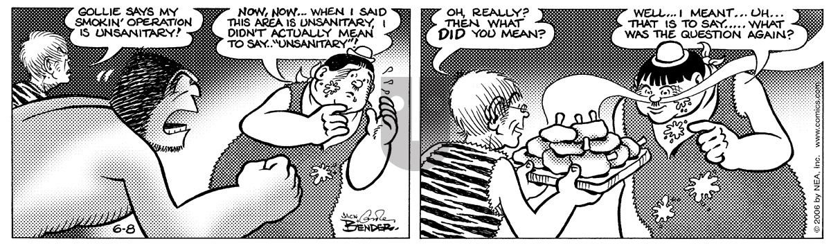 Alley Oop - Thursday June 8, 2006 Comic Strip