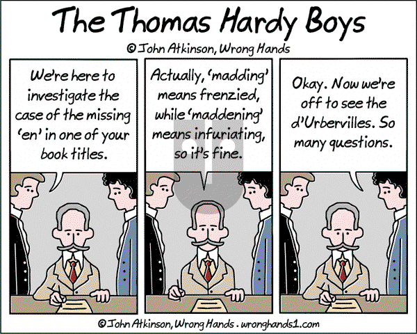 Wrong Hands on Friday September 27, 2024 Comic Strip