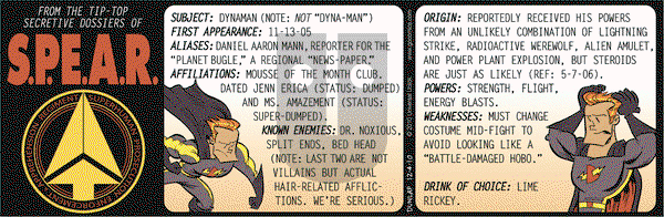 Ink Pen - Saturday December 4, 2010 Comic Strip
