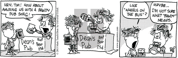 Heart of the City on Tuesday January 13, 2015 Comic Strip