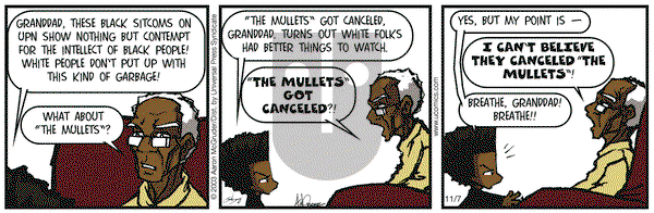 The Boondocks on Friday November 7, 2003 Comic Strip