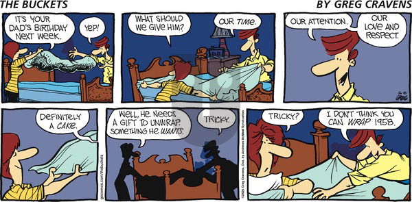 The Buckets on Sunday May 18, 2025 Comic Strip