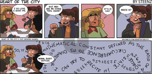 Heart of the City - Sunday March 14, 2021 Comic Strip