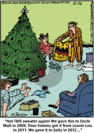 Close to Home - Monday December 26, 2016 Comic Strip