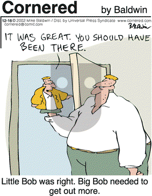 Cornered on Sunday October 5, 2003 Comic Strip
