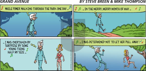 Grand Avenue on Sunday May 1, 2016 Comic Strip