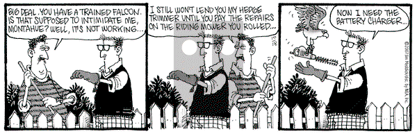 Monty on Thursday October 18, 2007 Comic Strip