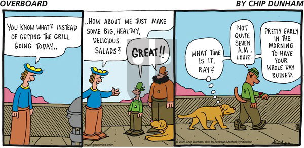 Overboard on Sunday May 18, 2025 Comic Strip