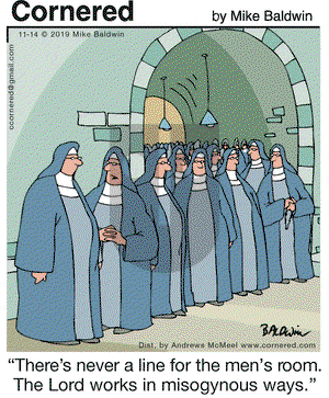 Cornered on Thursday November 14, 2019 Comic Strip